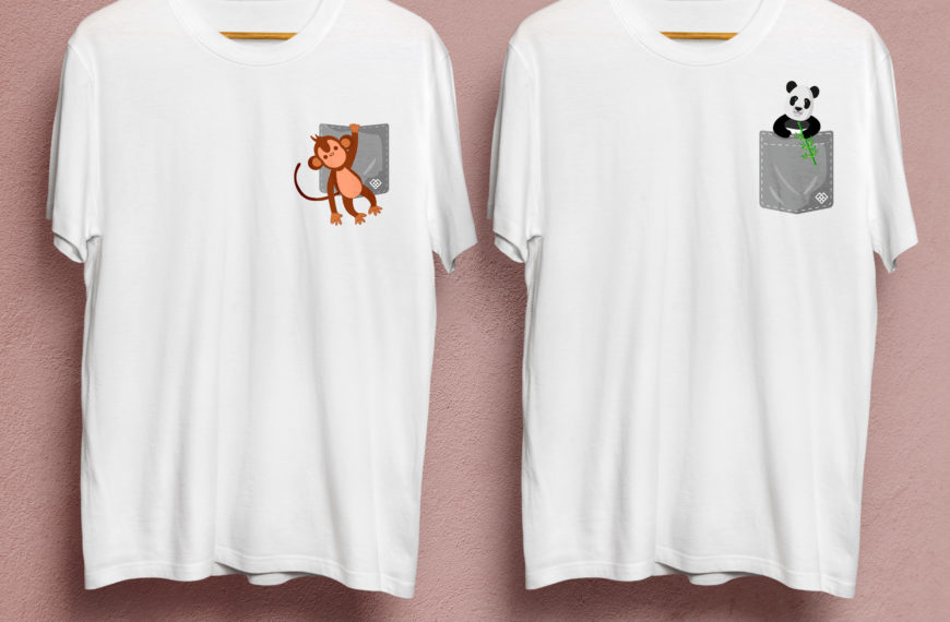 CAMISETAS BOLSILLO ANIMAL