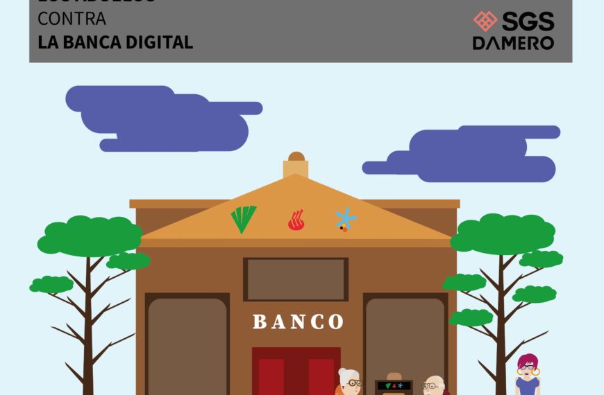 Los abuelos contra la banca digital
